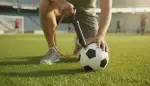 Präzises Aufpumpen: Ballpumpe mit Schlauch