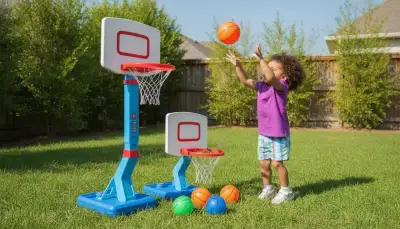 Der ideale Kinder Basketballkorb für zuhause
