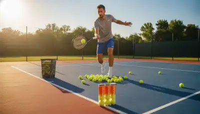 Drucklose Tennisbälle: Clever trainieren
