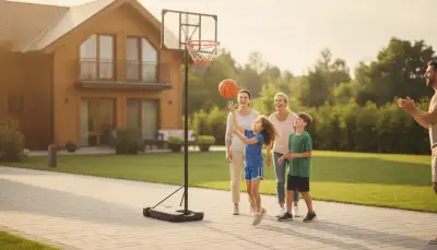 Flexibles Basketballvergnügen für Zuhause