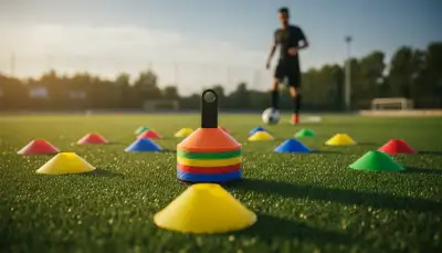Vielseitigkeit der Fußball Trainingshütchen