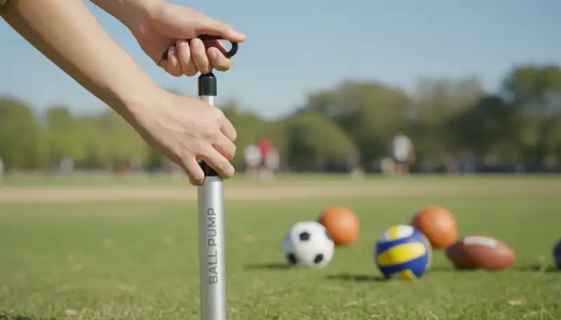 Besser pumpen: Ergonomie für Fußballbälle