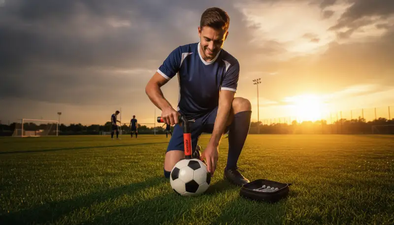 Immer optimaler Druck: Deine mobile Ballpumpe