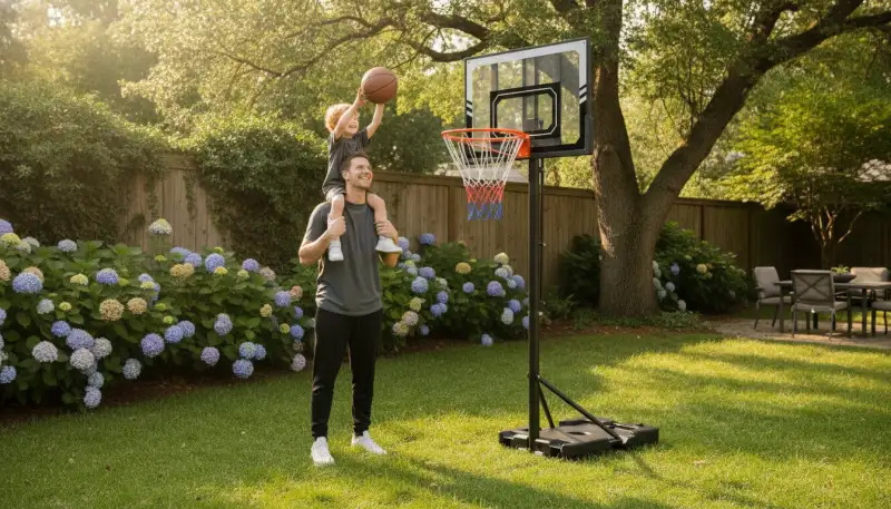 Mobile Basketballanlage: Spielerlebnis optimieren
