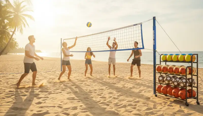 Mobile Volleyballständer: Flexibilität für jedes Spiel