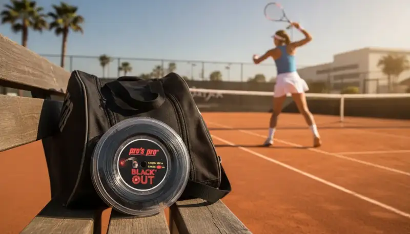 Pros Pro Tennissaite – Die Geheimwaffe für den Court: Warum die Pros Pro Black Eruption Tennissaite gerade alle begeistert