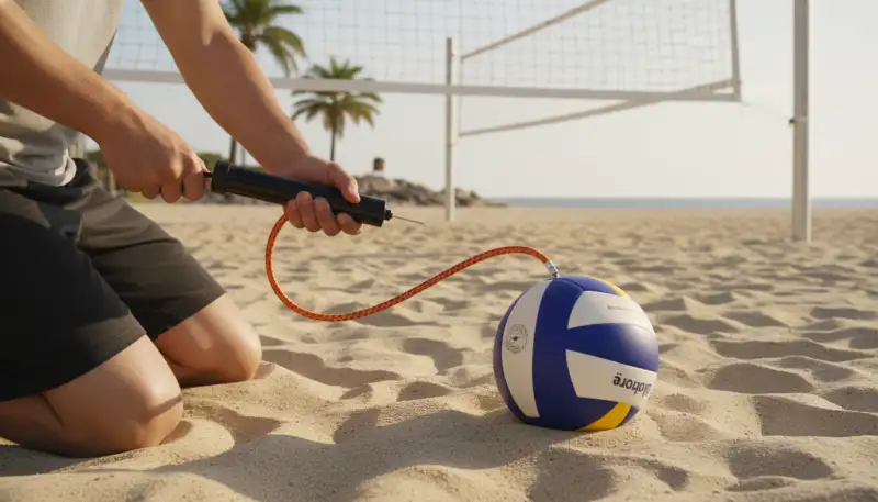 Robuste Volleyballpfosten: Stabilität sichern