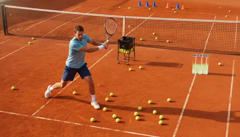 Trainingspaket Tennisbälle: Besser werden