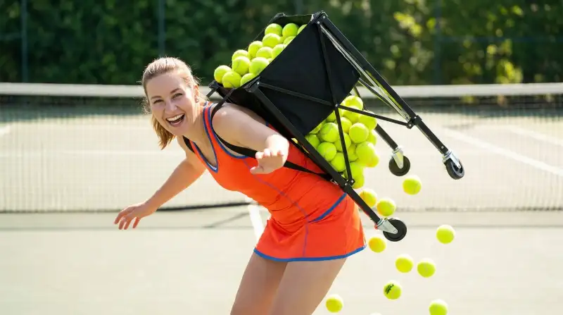 Die 8 besten Tennisballwagen im Vergleich (August 2026)
