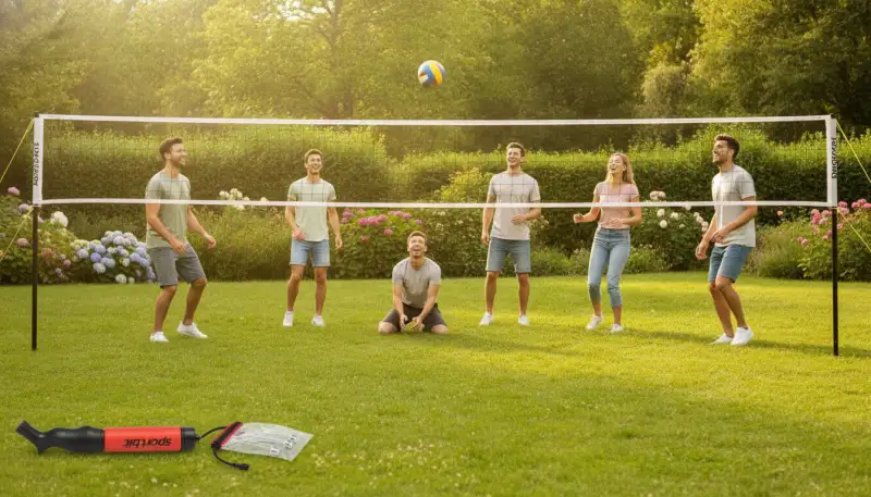 Volleyballnetz-Sets: Spaß für Freizeit & Garten